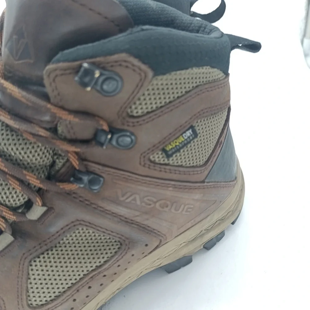 Vasque Talus XT GTX Mens 10M Brown Leather Waterproof Hiking Boots 7742 M s3